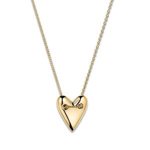 Mejuri Heart Pendant Necklace